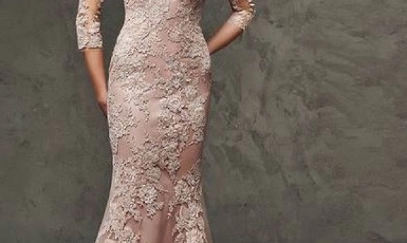 Fransız Dantelli Nişan Elbiselerine Bayılacaksınız Kızlar