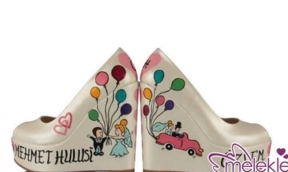 Değişik Gelin Ayakkabısı Örnekleri Yok Böyle Modeller