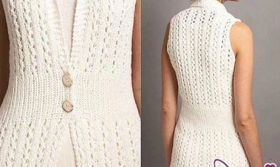 Örgü Uzun Yelek Modelleri Değişik Örnek Arayanlara