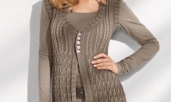 Örgü Uzun Yelek Modelleri Değişik Örnek Arayanlara