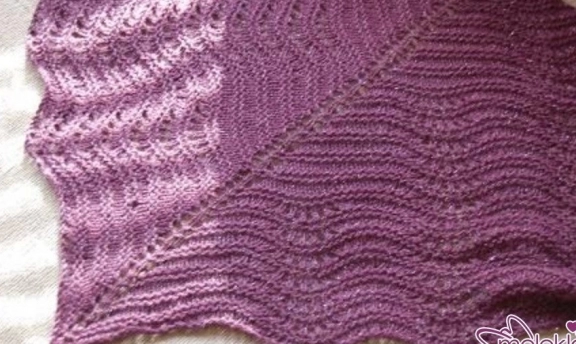 Şişle Örülen Şal Modellerini Gördünüz mü Harikalar