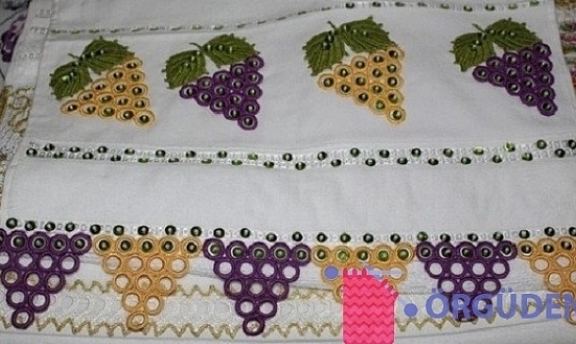 Değişik Halkalı Havlu Kenarı Modelleri Farklı Modeller Arayanlar Buraya