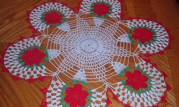 Tığ İşi Sehpa Örtüleri Dekoratif Ve Çok Zarifler