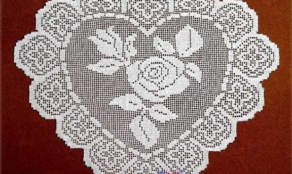 Tığ İşi Sehpa Örtüleri Dekoratif Ve Çok Zarifler