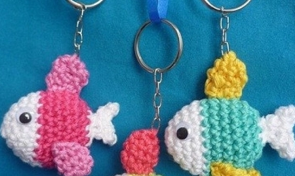 Örgüden Anahtarlık Modelleri ve Yapılışı Hiç Böyle Anahtarlıklar Görmediniz