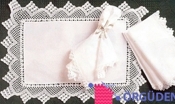 Derya Baykal İle Dantel Peçete Örnekleri Çok Zarif Modeller