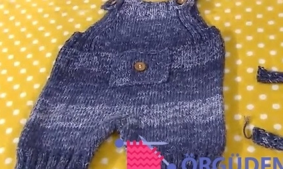 Anlatımlı Örgü Bebek Tulum Yapılışı Çok Kolay Ve Pratik