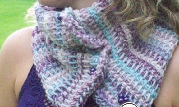 Tunus İşi Boyunluk Yapımı Anlatımlı Kışa Hazırlıklara Başlayın