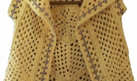 Tığ İşi Bayan Yelek Modelleri Tam Yazlık Modeller