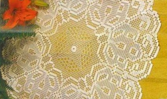 Derya Baykal İle Dantel Peçete Örnekleri Çok Zarif Modeller