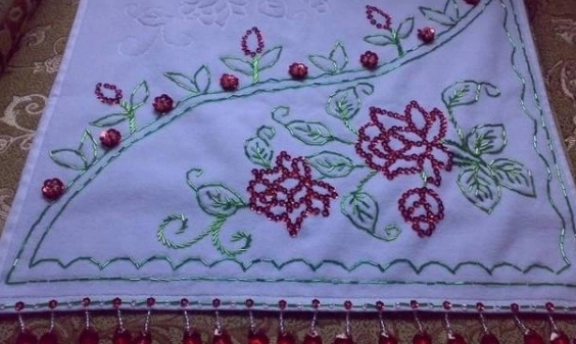 Boncuk İşlemeli En Güzel Havlu Modelleri