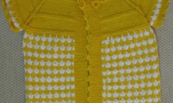 Çift Renkli Bebek Yeleği Örgüleri Hoş Modeller Yaparak Bebeklerinizi Süsleyin