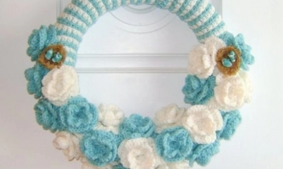 Örgüden İç ve Dış Kapı Süsleri ve Yapılışı Misafirlerinizi Daha Görkemli Karşılama Töreni İçin