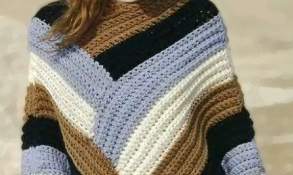 Örgüden Bayan Panço Modelleri Yapılışı Daima Şık Olmayı Seven Bayanlara