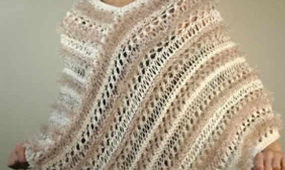 Örgüden Bayan Panço Modelleri Yapılışı Daima Şık Olmayı Seven Bayanlara