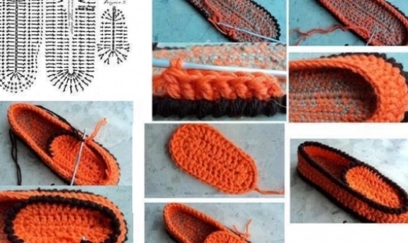 Örgüden Ayakkabı Modelleri Yapılışı Bu Ayakkabılar Çok Değişik