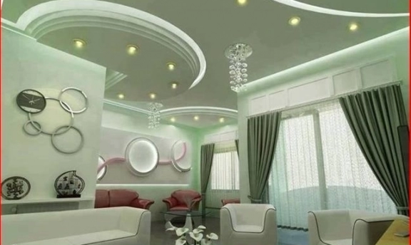 L Tipi Salonlar İçin En İdeal Asma Tavan Modelleri