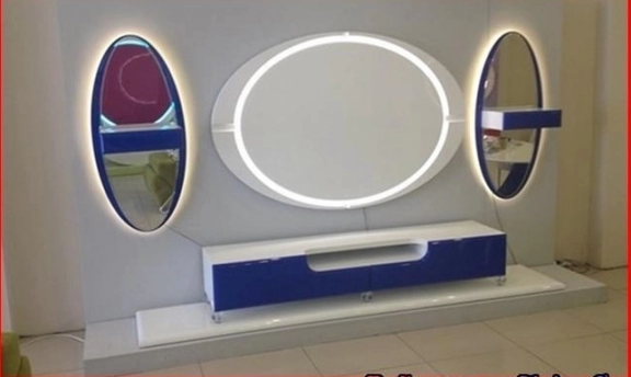 Elips TV-Duvar Ünitesi Tasarımlarından Şahane Örnekler