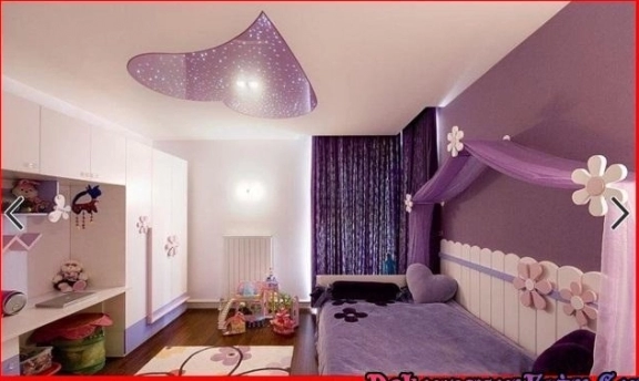 Genç Odaları İçin Harika Asma Tavan Tasarımları