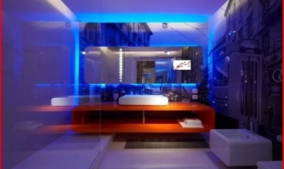 Yaratıcı Banyo Aydınlatma Fikirleri ve Harika Örnekler