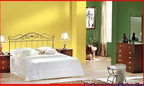 Yatak Odası Duvar Boya Rengi Kombinasyonları (DYO)