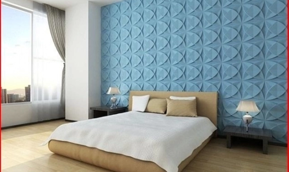 Yatak Odası Dekorasyonunda Dekoratif 3D Duvar Panelleri