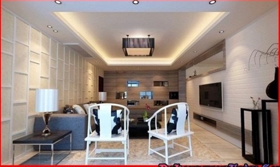 Salonlarınıza Özel Dikdörtgen ve Kare Asma Tavan Tasarımları