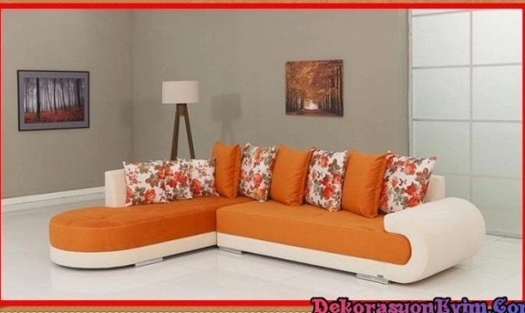Turuncu Renkli Köşe Takımlarından Şahane Örnekler