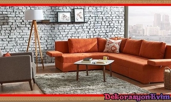 Turuncu Renkli Köşe Takımlarından Şahane Örnekler