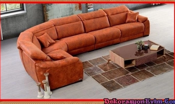 Turuncu Renkli Köşe Takımlarından Şahane Örnekler