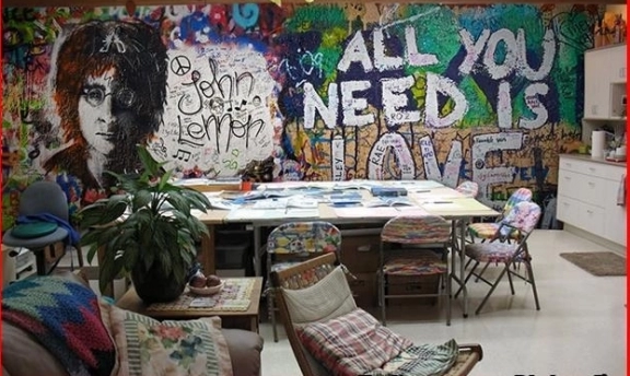 Graffiti Duvar Kağıtları ile Sıradışı Mekanlar