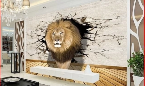 Duvar Dekorasyonunda Vahşi Dokular