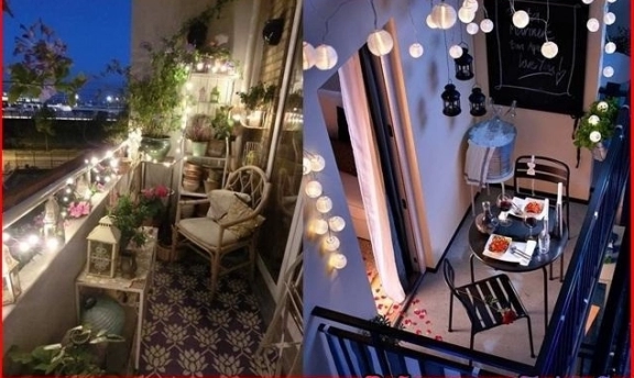 Küçük Balkonlar İçin Yaratıcı Dekorasyon Fikirleri ve Harika Örnekler