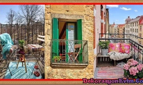 Küçük Balkonlar İçin Yaratıcı Dekorasyon Fikirleri ve Harika Örnekler