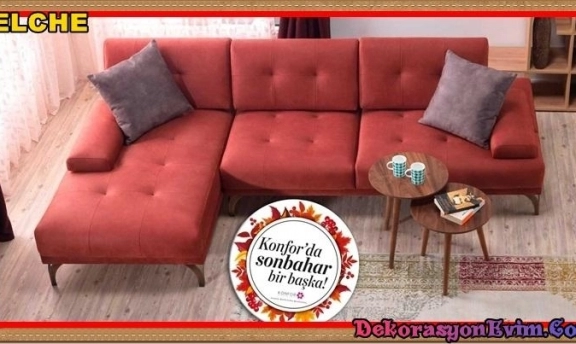 Yepyeni Köşe Takımı Modelleri ve Fiyatları ile Konfor Mobilya