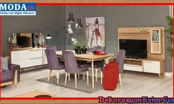 Uygun Fiyatlı Yemek Odası Takımları ile Modalife