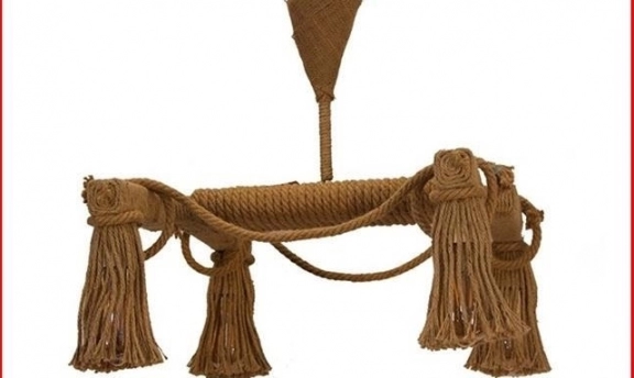 Dekoratif Aydınlatmada Yeni Moda Halat Avize Modelleri