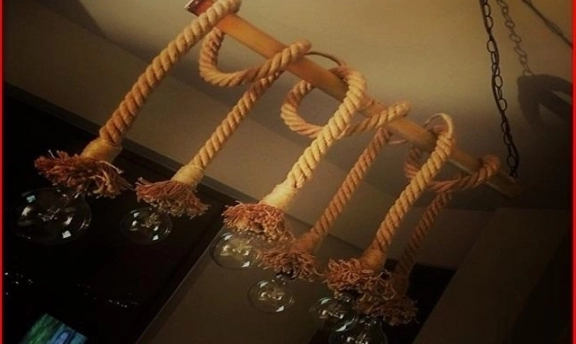 Dekoratif Aydınlatmada Yeni Moda Halat Avize Modelleri