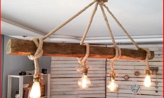 Dekoratif Aydınlatmada Yeni Moda Halat Avize Modelleri