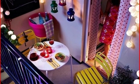 Küçük Balkonlar İçin Yaratıcı Dekorasyon Fikirleri ve Harika Örnekler