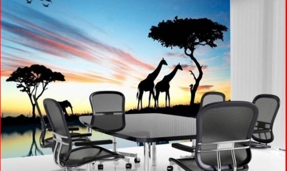 Duvar Dekorasyonunda Vahşi Dokular