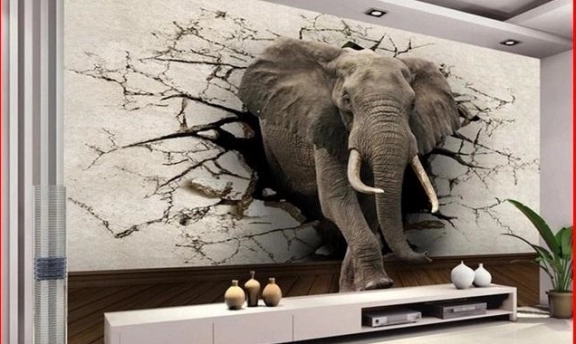 Duvar Dekorasyonunda Vahşi Dokular