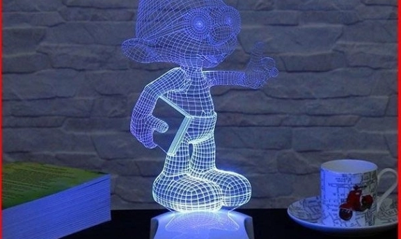 İlginç ve Dekoratif 3 Boyutlu Lamba Tasarımları