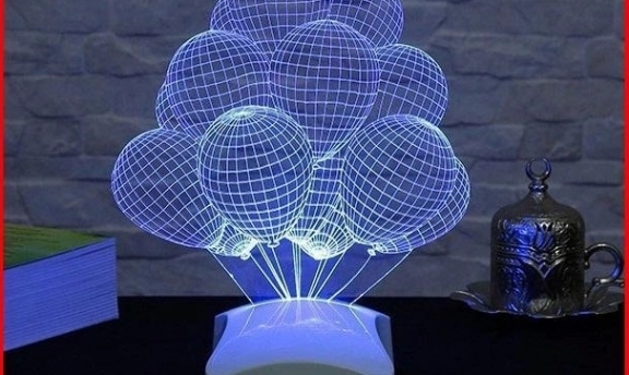İlginç ve Dekoratif 3 Boyutlu Lamba Tasarımları