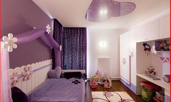Çocuk Odaları İçin Masalsı Asma Tavan Tasarımları
