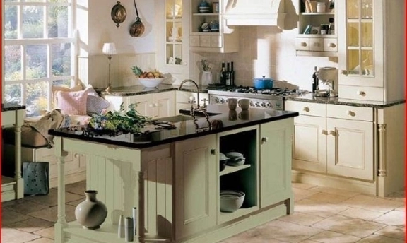 Country Tarzı Mutfak Dolabı Modellerinden Şahane Örnekler