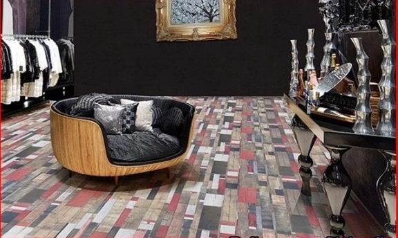 Rengarenk Parkeler ile Dikkat Çeken Zemin Dekorasyonları