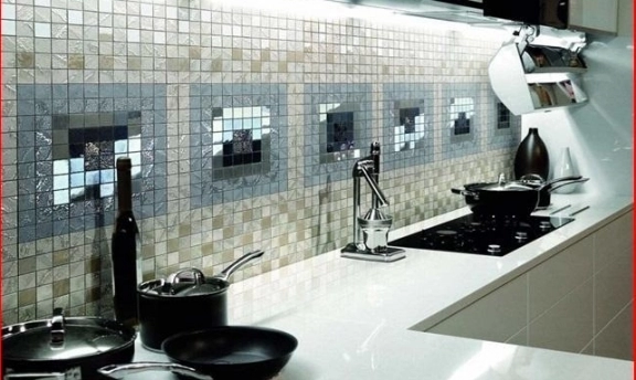 Birbirinden Güzel Mutfak Tezgah Arası Mozaik Modelleri