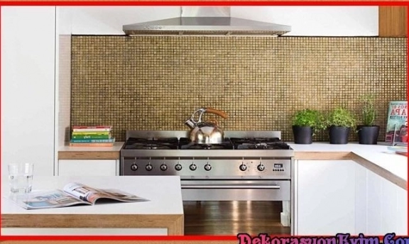 Birbirinden Güzel Mutfak Tezgah Arası Mozaik Modelleri
