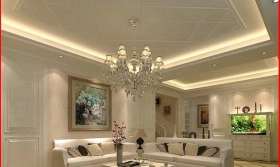 Salonlarınıza Özel Dikdörtgen ve Kare Asma Tavan Tasarımları